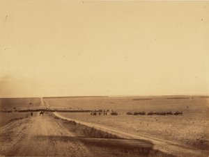 [Manovre di cavalleria, Campo di Chalons] da Gustave Le Gray