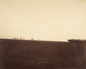 Manovre di cavalleria, Camp de Châlons da Gustave Le Gray
