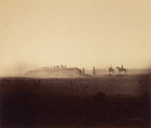 Manovre di cavalleria, 3 ottobre da Gustave Le Gray