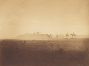 [Formazione di esercitazione, Campo di Châlons] da Gustave Le Gray