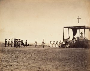 La Messa al Campo di Châlons da Gustave Le Gray