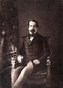 Louis Napoleon Bonaparte (1808-1873) futuro imperatore Napoleone III, qui come 1° presidente della repubblica francese, foto di Gustave Le Gray da Gustave Le Gray