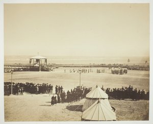 Messa, Camp de Châlons, 1857 da Gustave Le Gray