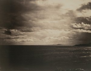 Mediterraneo con Monte Agde, 1857 da Gustave Le Gray