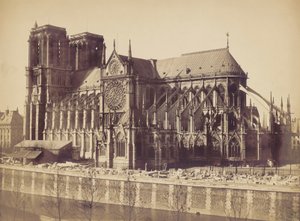 Cattedrale di Notre-Dame de Paris da Gustave Le Gray