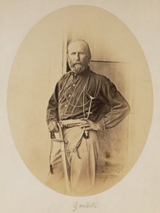 Ritratto di Giuseppe Garibaldi da Gustave Le Gray
