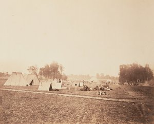 Il bivacco da Gustave Le Gray