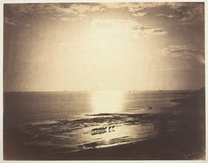 Il sole alonato da Gustave Le Gray