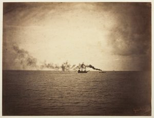 Il rimorchiatore da Gustave Le Gray