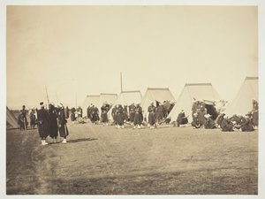 Senza titolo [Zouaves], 1857 da Gustave Le Gray