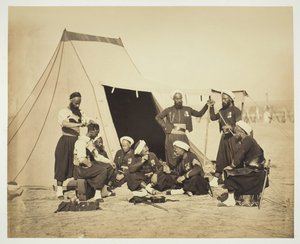Senza titolo Zouaves da Gustave Le Gray