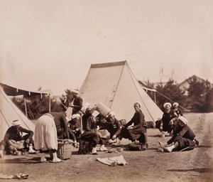 Pasto degli zuavi da Gustave Le Gray
