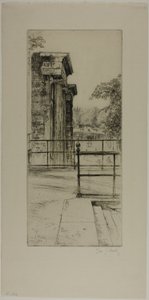 Rovine delle vecchie Tuileries, Parigi da Gustave Leheutre