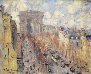 Avenue Friedland, Parigi da Gustave Loiseau
