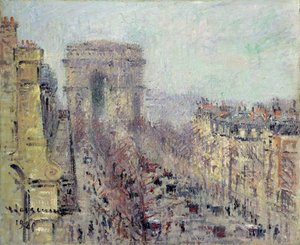 Avenue de Friedland, Parigi da Gustave Loiseau