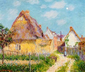 Cottage a Le Vaudreuil, 1903 da Gustave Loiseau