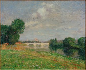 Ponte Perronet a Nantes da Gustave Loiseau