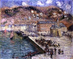 Il Mercato del Pesce da Gustave Loiseau