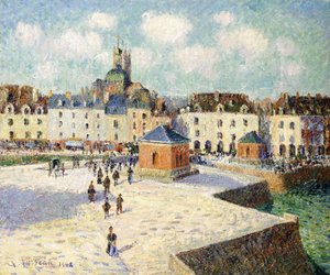 Il molo di Dieppe alla luce del sole, 1905