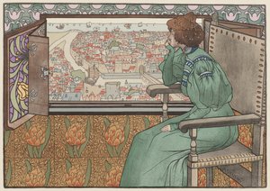 Solveig, ca. 1897 da Gustave Max Stevens