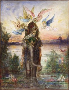 Elefante sacro (Peri). da Gustave Moreau