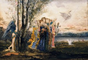 Cupido e le Muse da Gustave Moreau