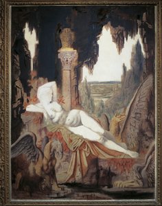 Fata con grifoni