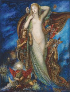 Elena glorificata, 1896 da Gustave Moreau