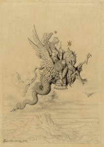 La Peri (Soggetto mitologico) da Gustave Moreau