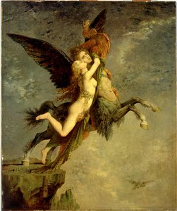 La Chimera, 1867 da Gustave Moreau