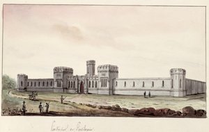 Penitenziario in Pennsylvania, 1831 da Gustave de Beaumont