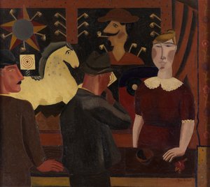 La galleria di tiro da Gustave de Smet