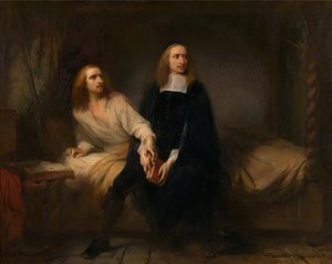 I fratelli De Witt in cattività da Gustave or Gustaaf Wappers