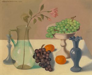 Natura morta con uva da Gustave Van de Woestyne