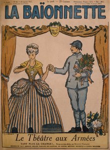 Teatro per gli Eserciti, illustrazione di copertina da 