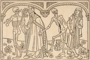 La Morte che prende il Vescovo e il Nobile, da 
