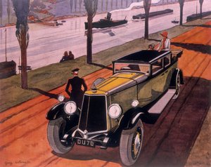 Poster pubblicitario delle auto Armstrong Siddeley, 1930