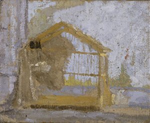 Una gabbia per uccelli da Gwen John