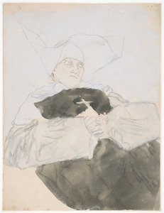 La suora morente da Gwen John