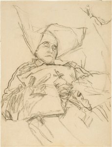 La suora morente da Gwen John