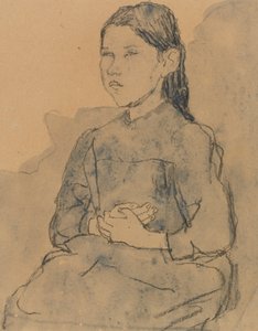 Giovane ragazza: Marie Hamonet da Gwen John