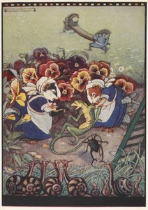 Illustrazione di due porcellini d