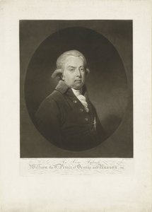 Ritratto di Guglielmo V, principe di Orange-Nassau da H.G. Does