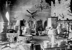La Grande Sala, Castello di Warwick, 1924-1926 da HN King
