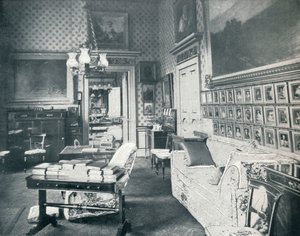 La stanza da toeletta del Principe Consorte a Buckingham Palace, c1899, 1901 da HN King