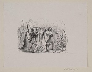 Illustrazione per "I cigni selvatici" in H.C. Andersen, "Fiabe e storie", Volume 1