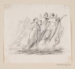 Illustrazione per "La Sirenetta" in H.C. Andersen, "Fiabe e Storie", Volume 1