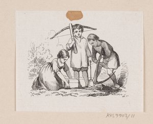 Illustrazione per "I fiori della piccola Ida" in H.C. Andersen, "Fiabe e storie", Volume 1 da H.P. Hansen