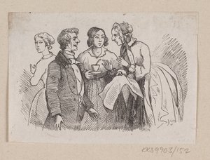 Illustrazione per "È proprio vero" in H.C. Andersen, "Fiabe e storie", Volume 2