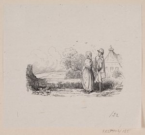 Illustrazione per "Il lino" in H.C. Andersen, "Fiabe e storie", Volume 2